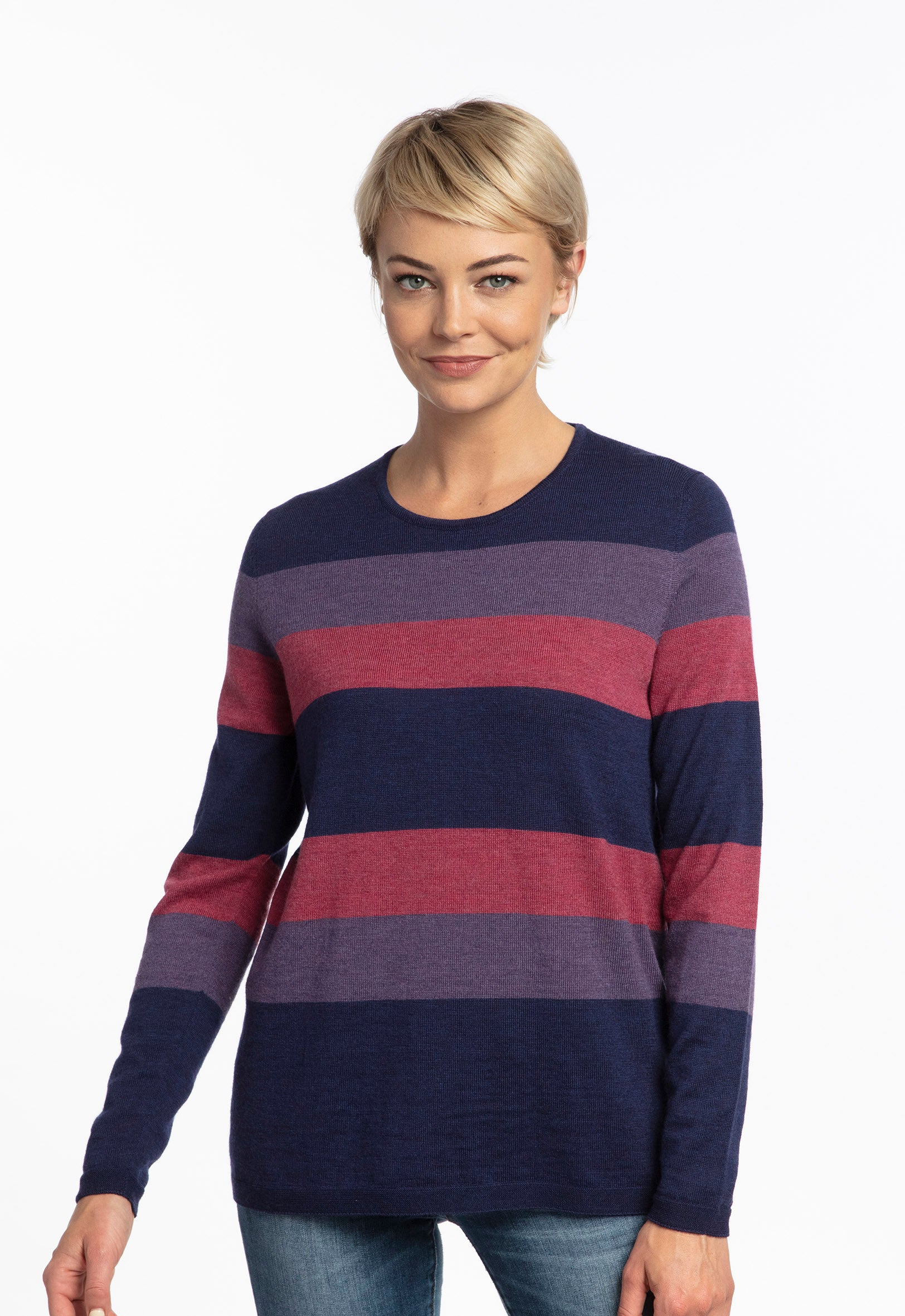 wide stripe sweater