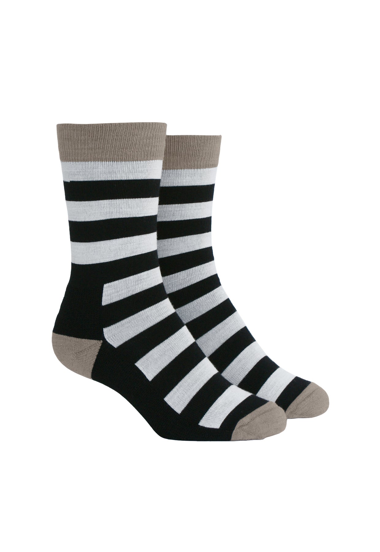 Womens Cushioned Sole Socks | Black | Womenswear | The Wool Company